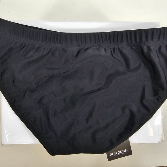 Ron Dorff Swim Briefs Men S M L XL Black Lined Quick Drying Designer Bikini NWT - Picture 6 of 6